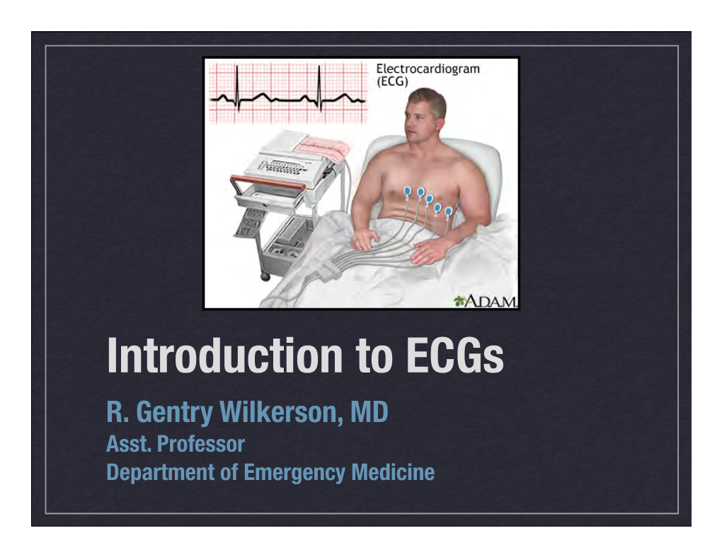 ECG Introduction