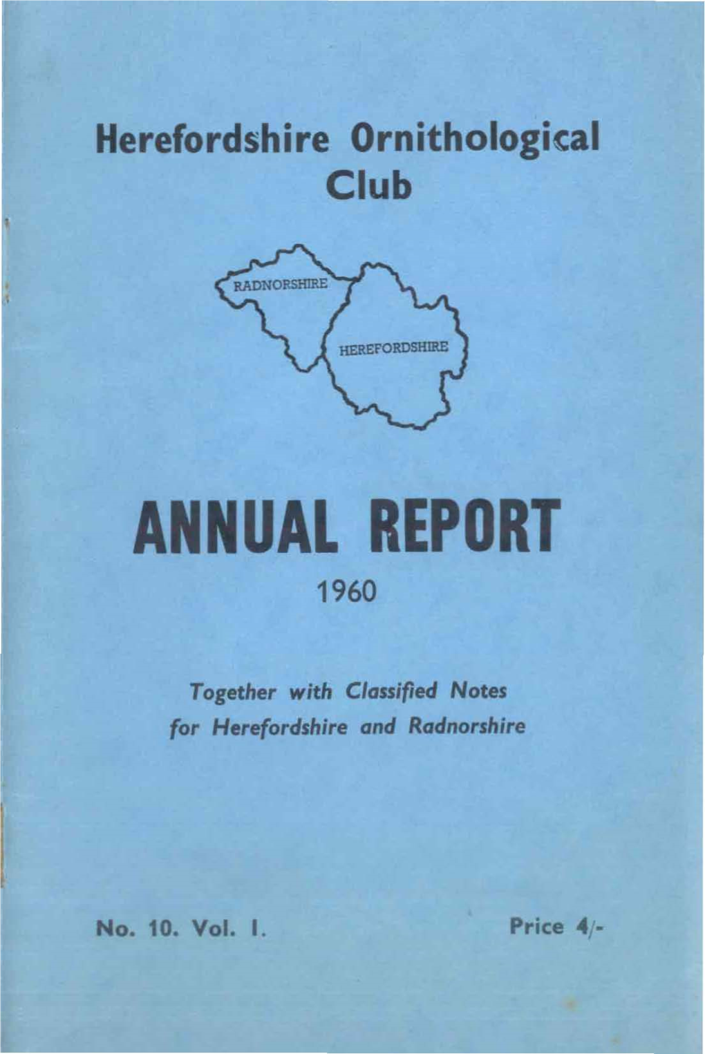 Annual Report 1960