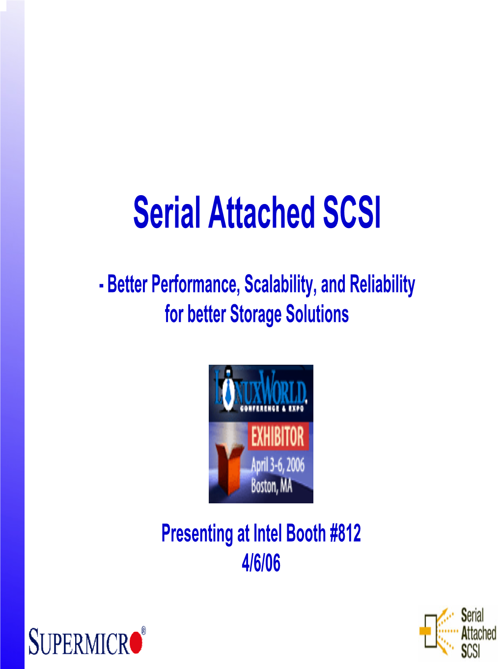 Serial Attached SCSI