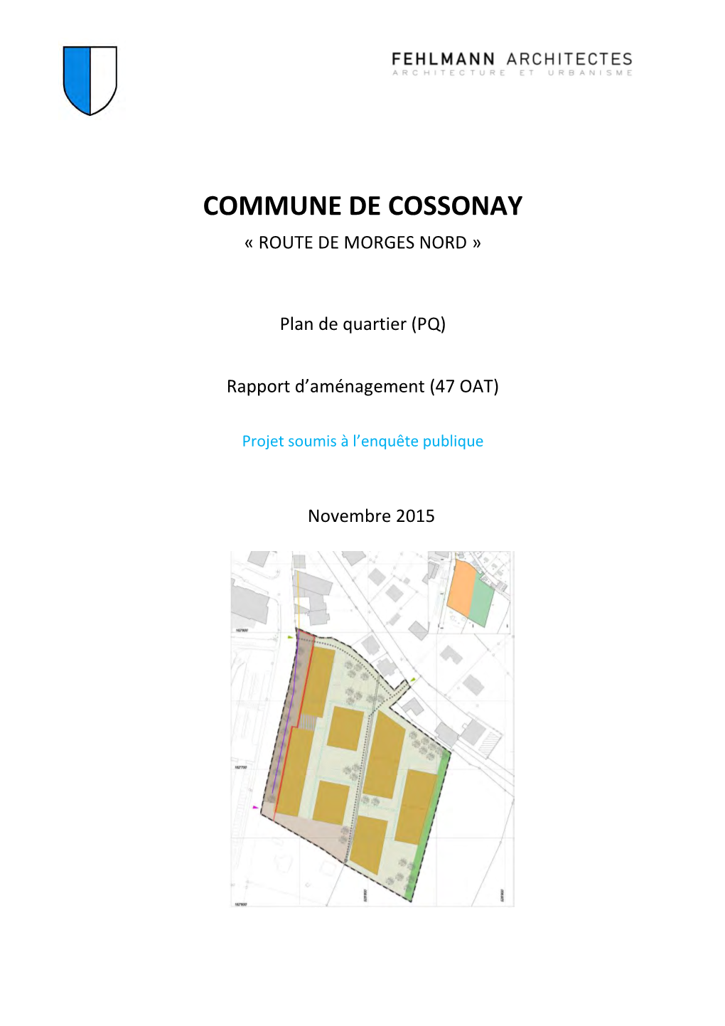 Commune De Cossonay « Route De Morges Nord »