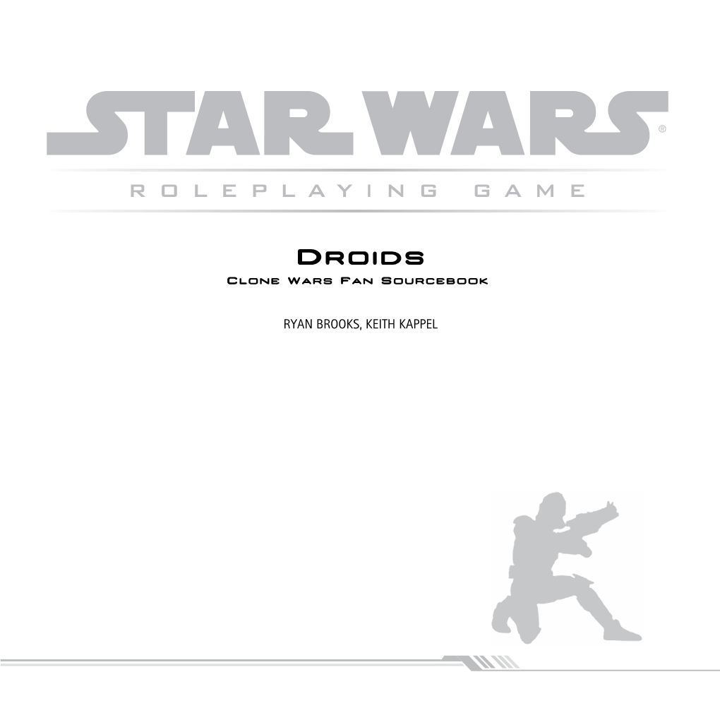 Droids Clone Wars Fan Sourcebook