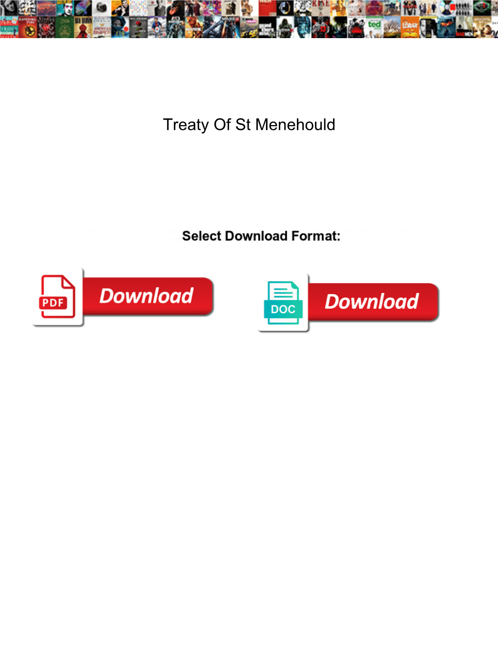 Treaty of St Menehould