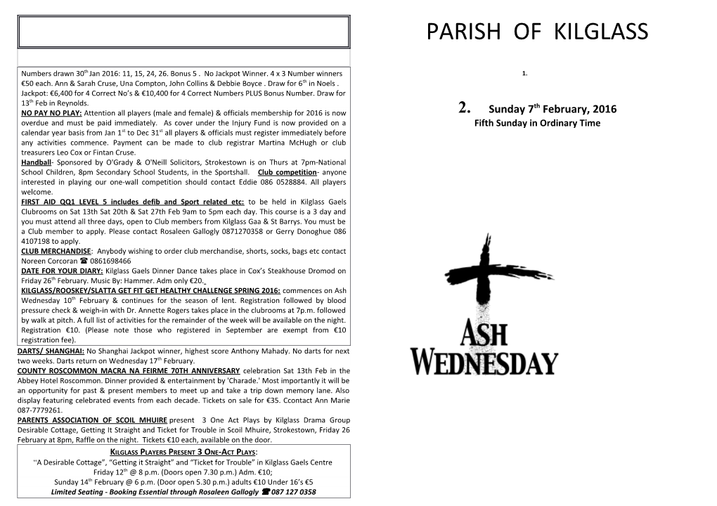 Parish of Kilglass