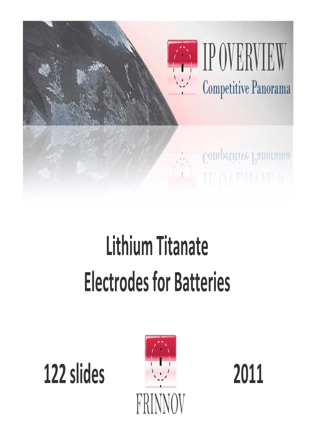 Lithium Titanate Electrodes for Batteries