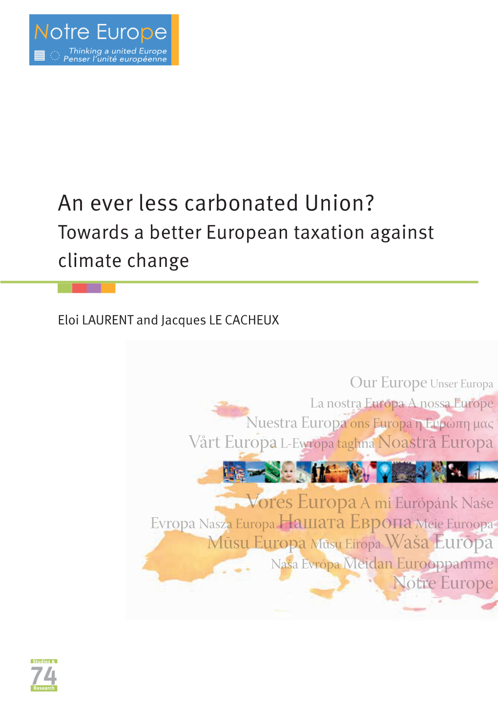 An Ever Less Carbonated Union? Towards a Better European Taxation Against Climate Change