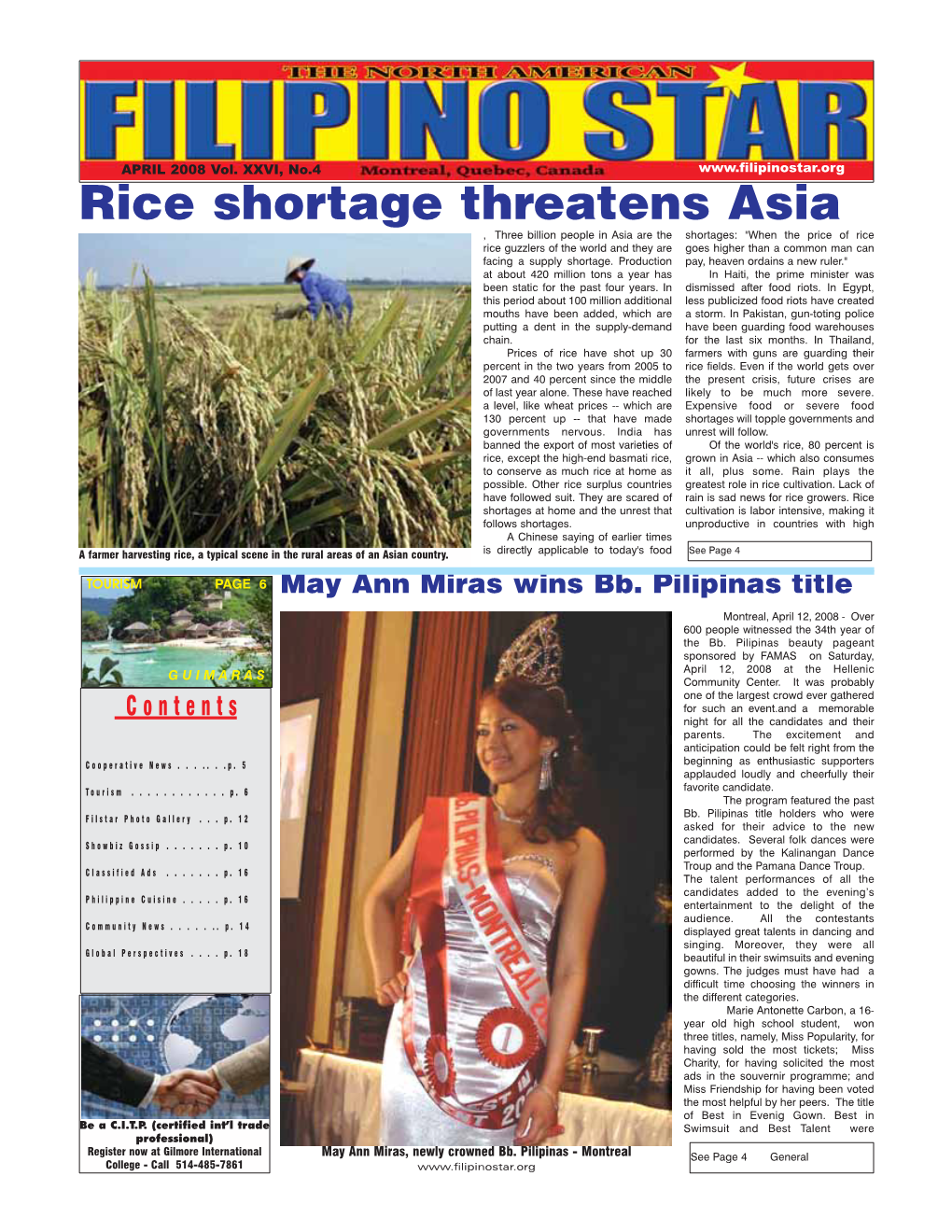 April 2008 Edition