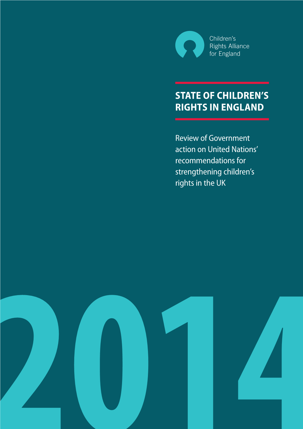 State of Children's Rights in England