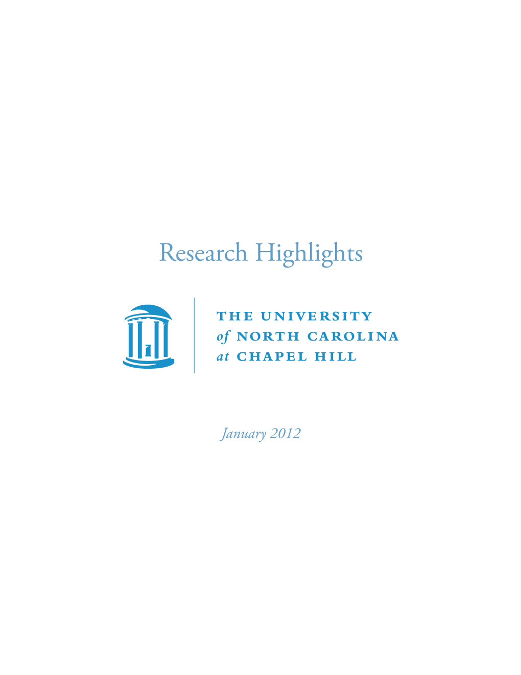 Research Highlights