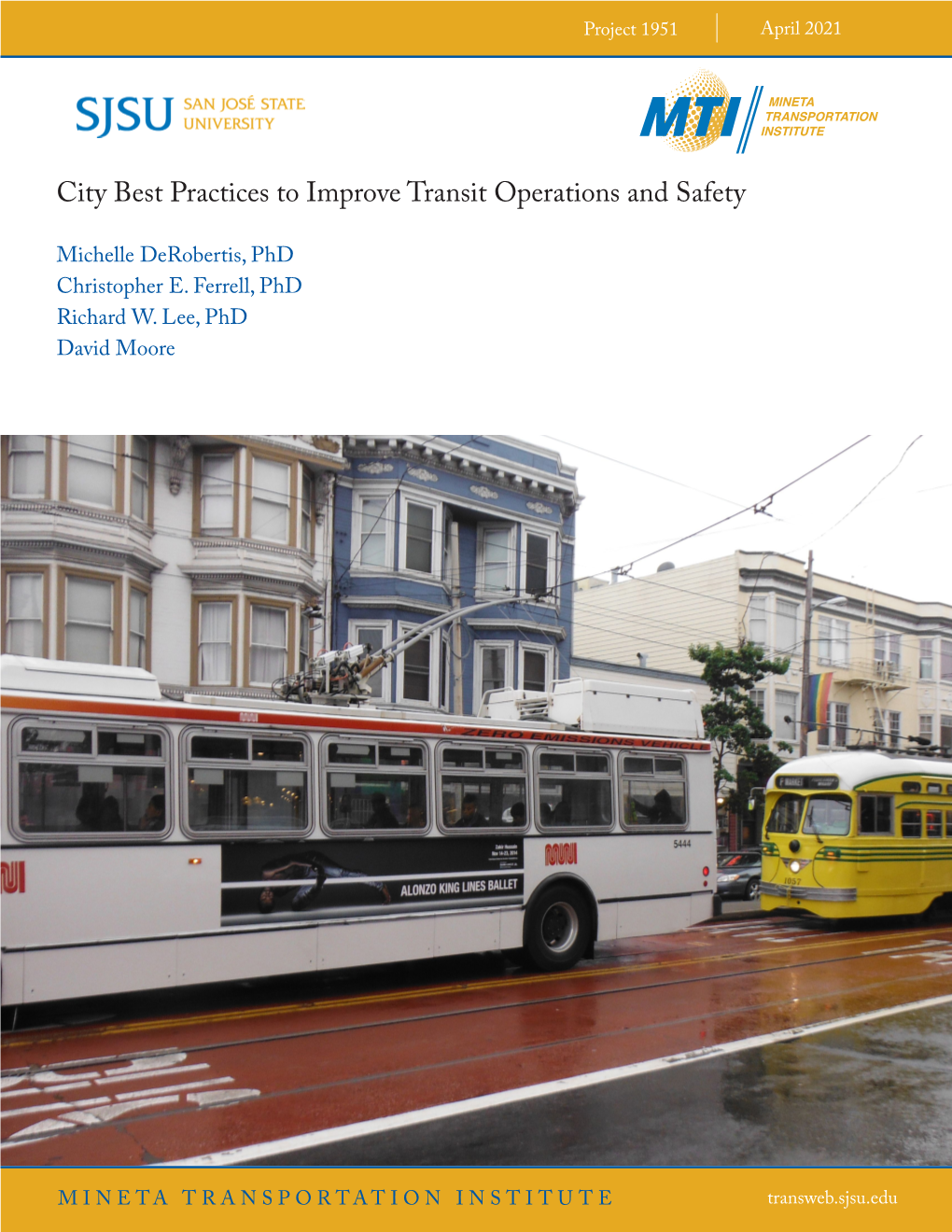 City Best Practices to Improve Transit Operations and Safety