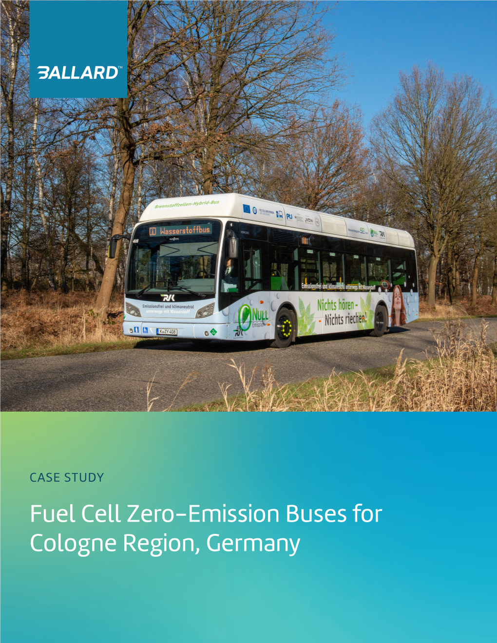 Fuel Cell Zero-Emission Buses for Cologne Region, Germany Fuel Cell Zero-Emission Buses for Cologne Region, Germany