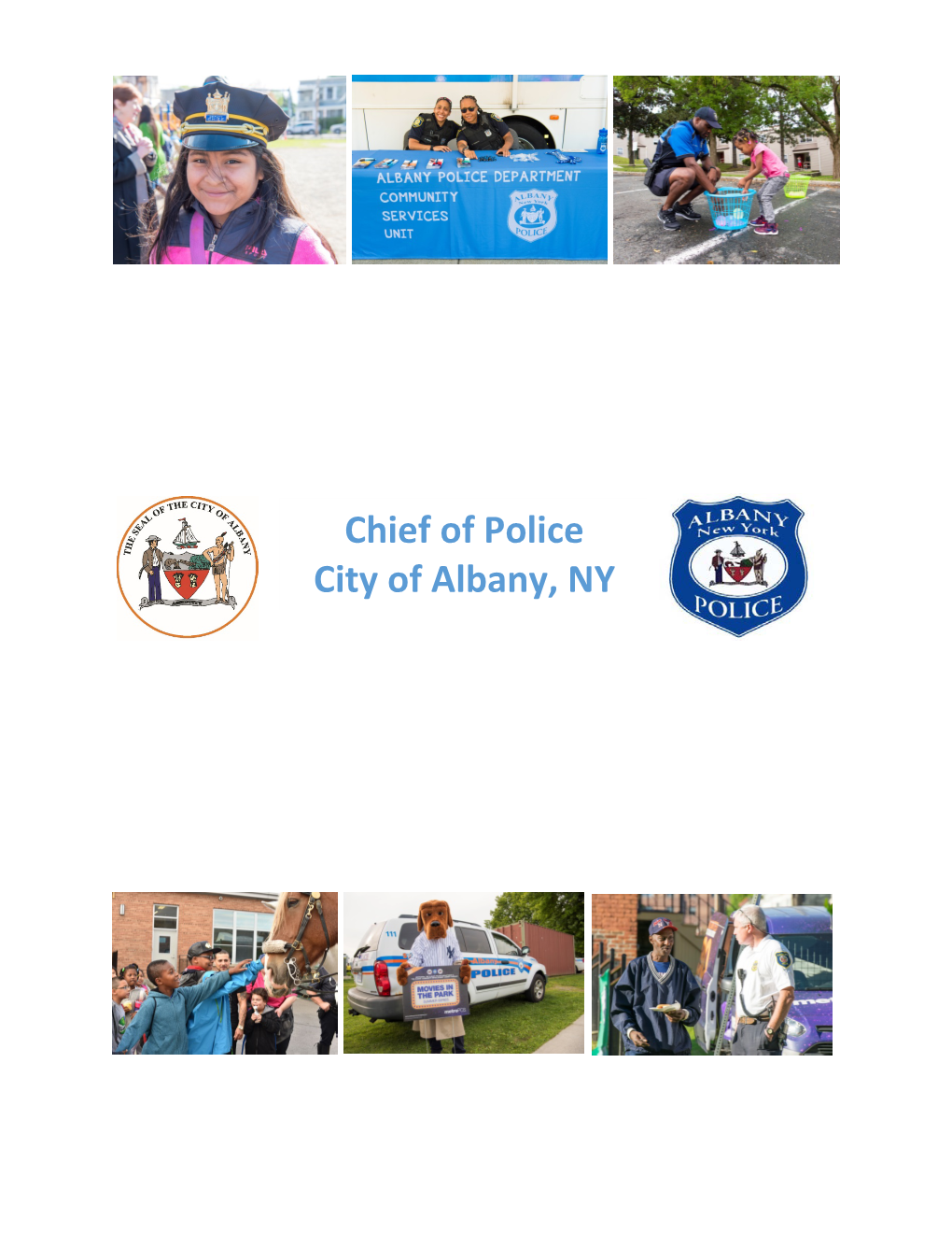 Chief of Police City of Albany, NY
