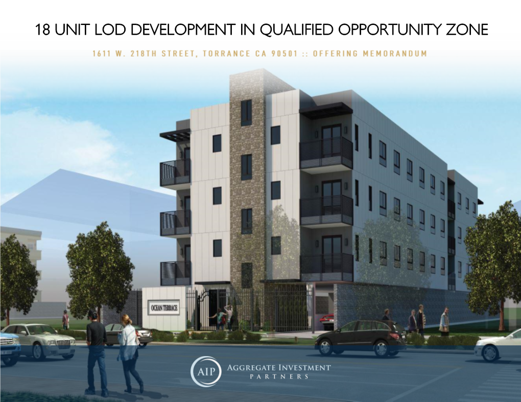 18 Unit Lod Development in Qualified Opportunity Zone