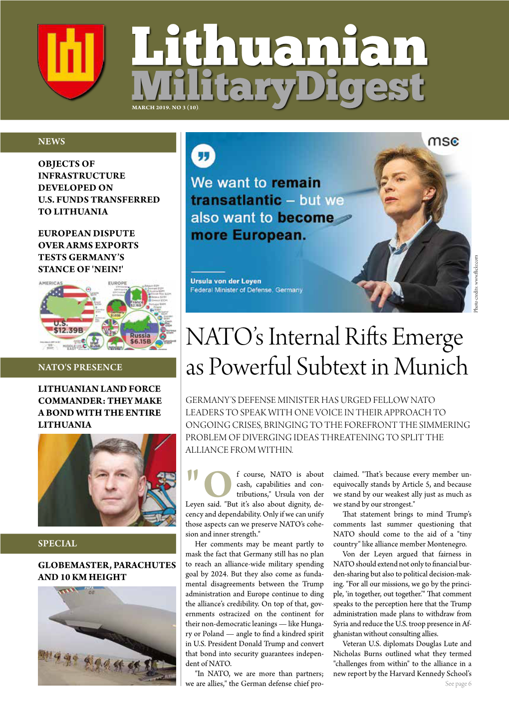NATO's Internal Rifts Emerge As Powerful Subtext in Munich