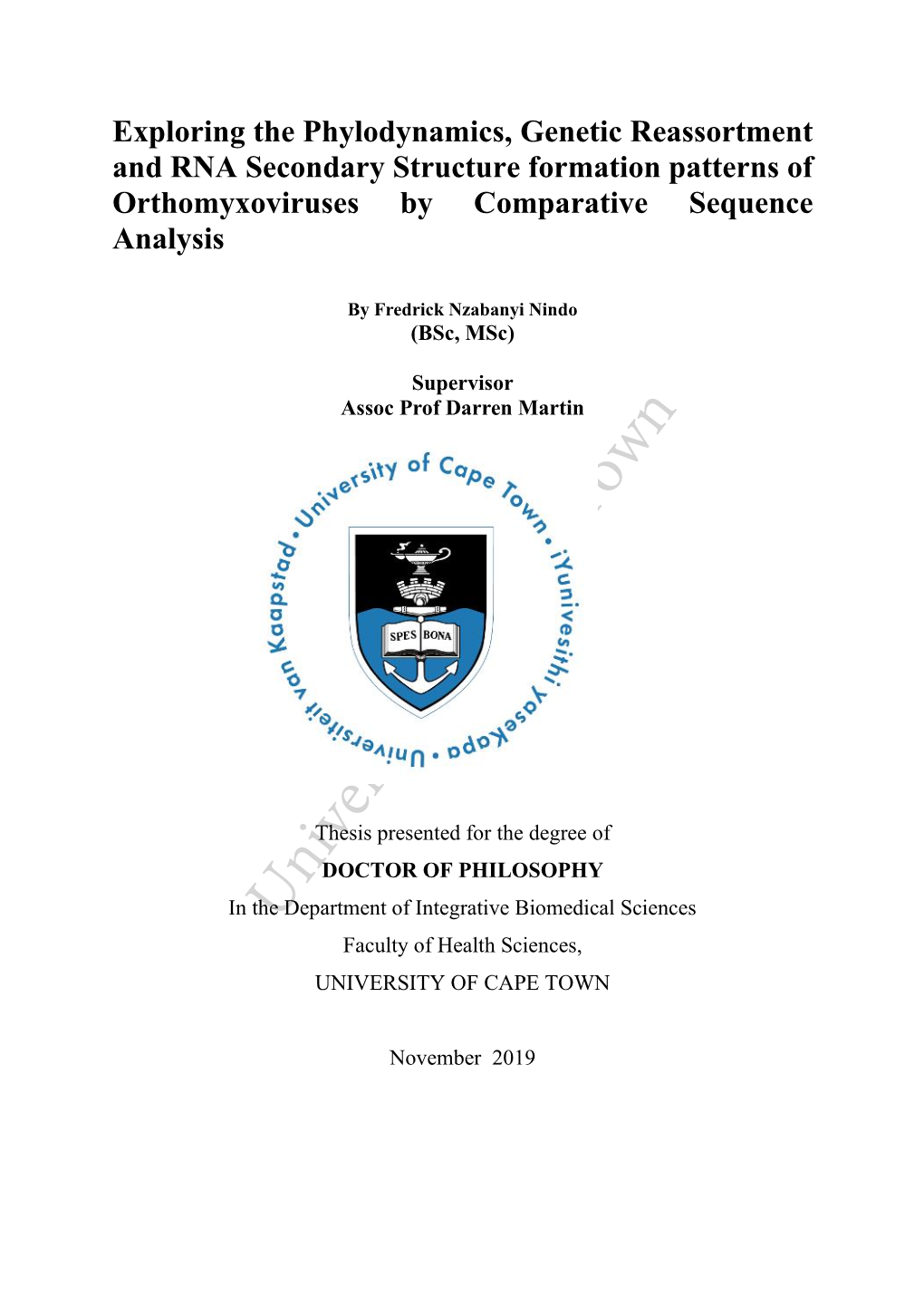 Exploring the Phylodynamics, Genetic Reassortment and RNA Secondary Structure Formation Patterns of Orthomyxoviruses by Comparative Sequence Analysis