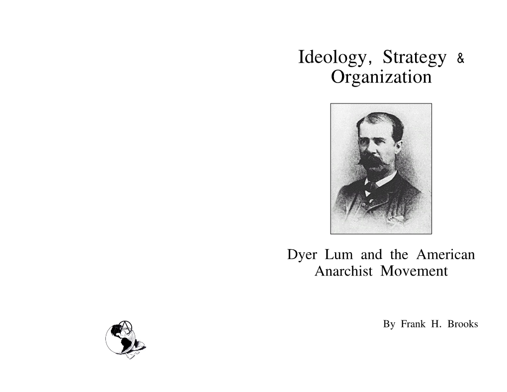 Dyer Lum and the American Anarchist Movement