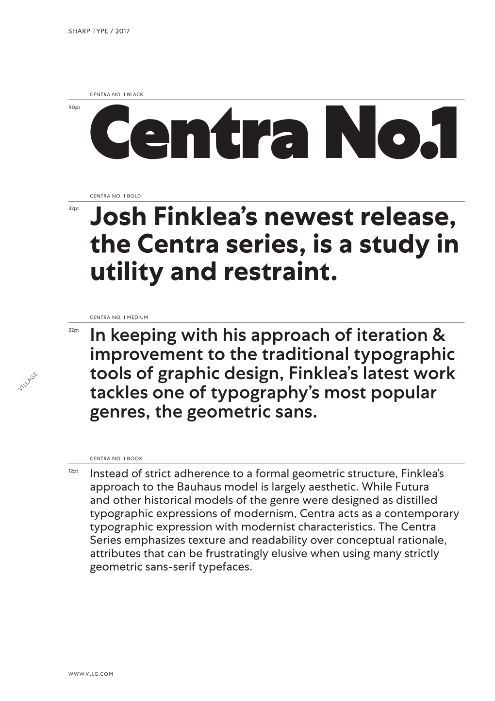 Josh Finklea's Newest Release, the Centra Series, Is a Study