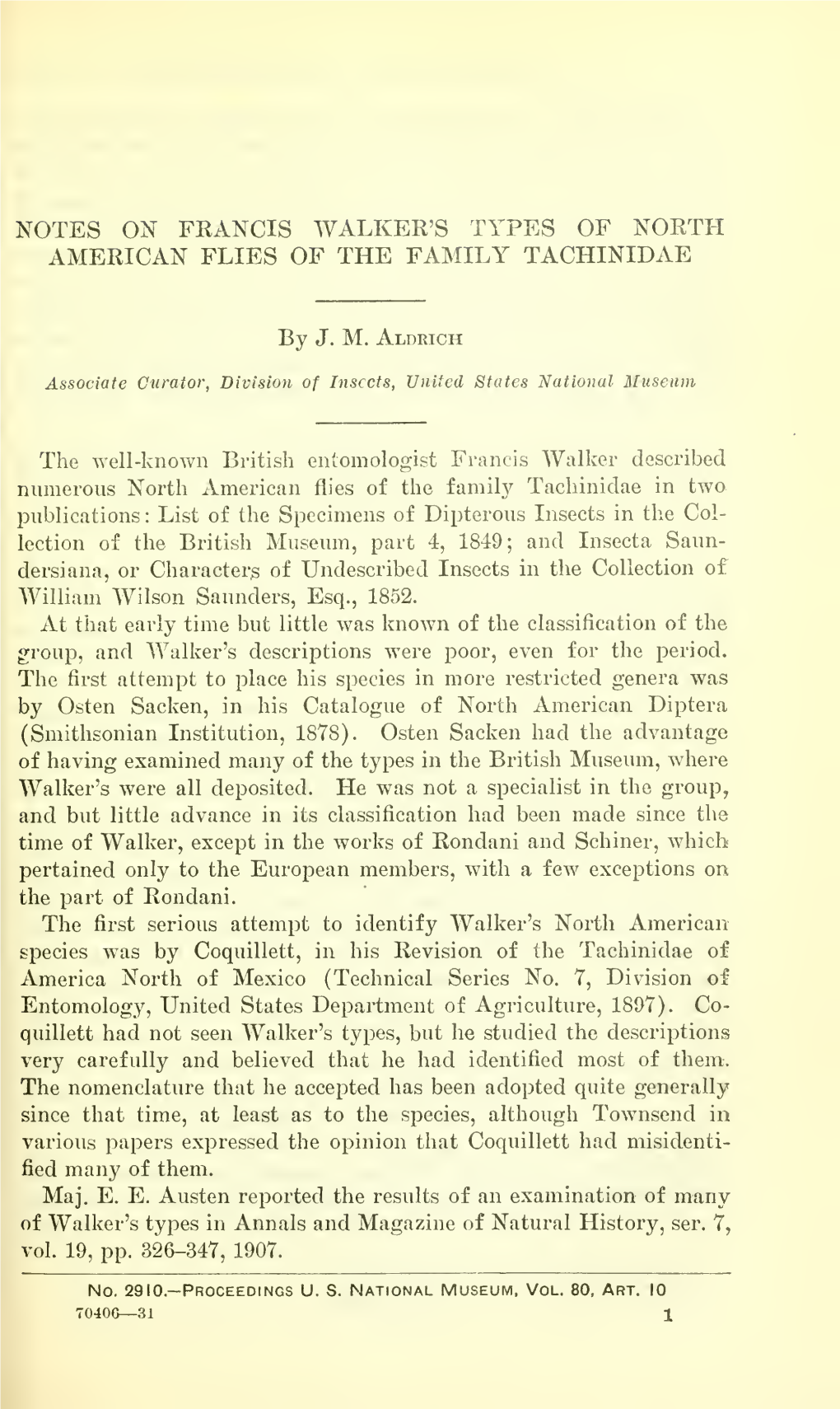 Proceedings of the United States National Museum