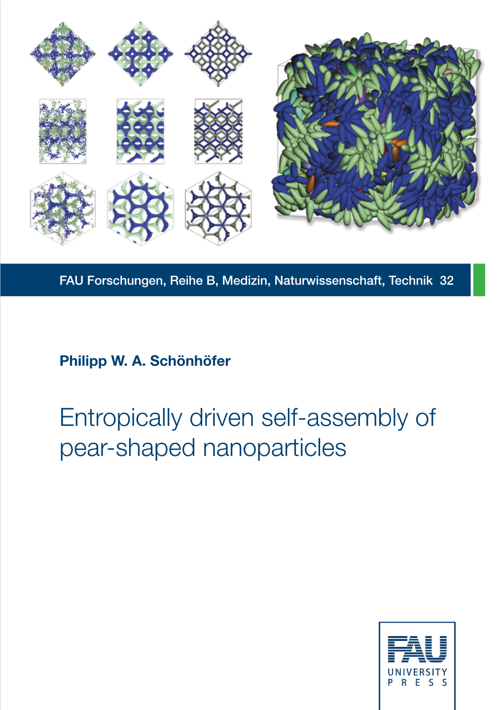 Entropically Driven Self‐Assembly of Pear‐Shaped Nanoparticles