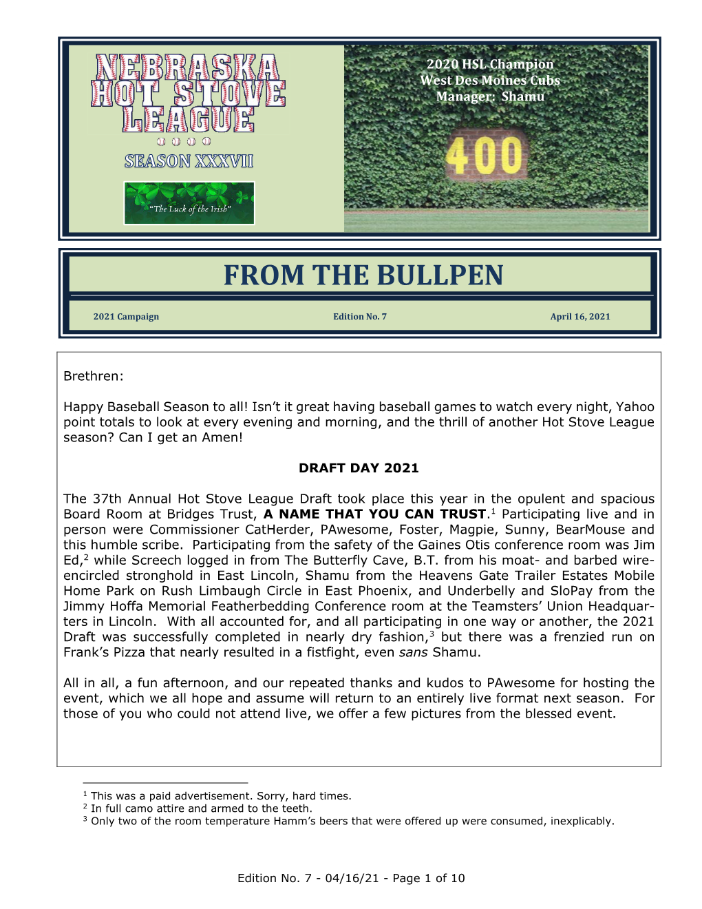 Bullpen/7 4/15/21 (01336894.DOCX;1)