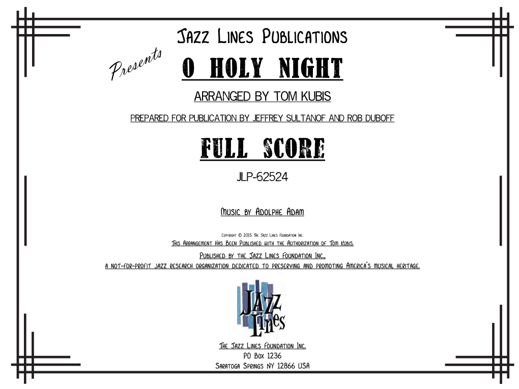 Jazz Lines Publications