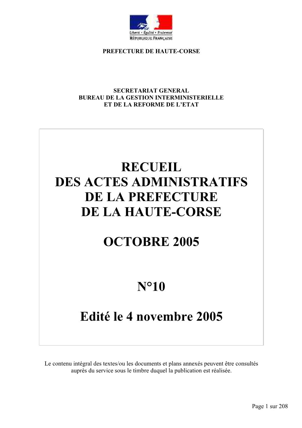 Octobre 2005