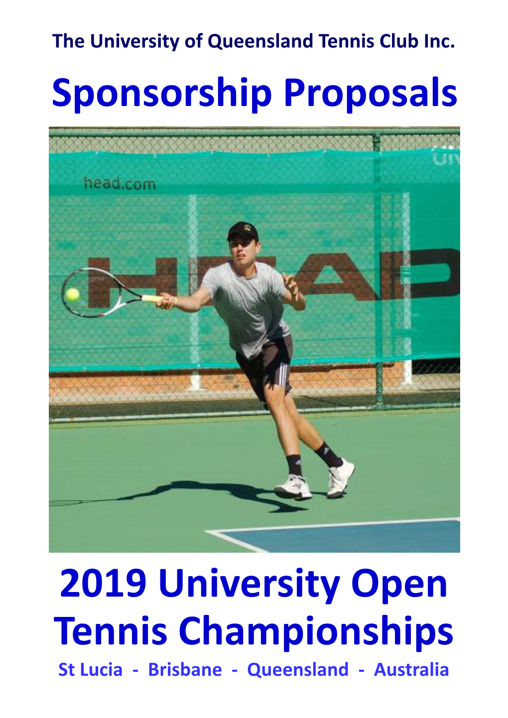 2019 University Open Tennis Championships