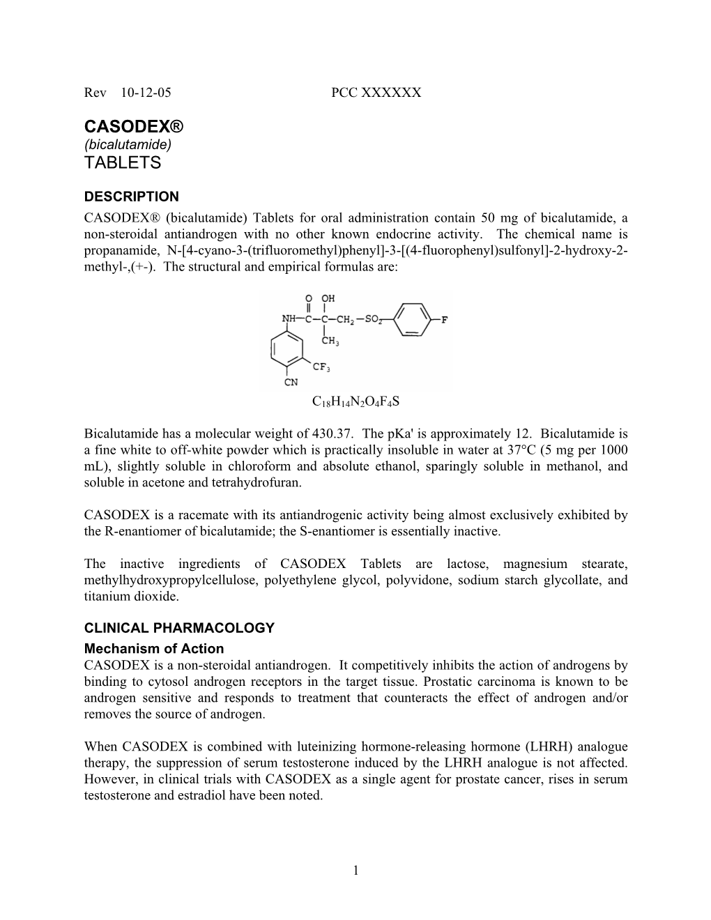 Casodex® Tablets