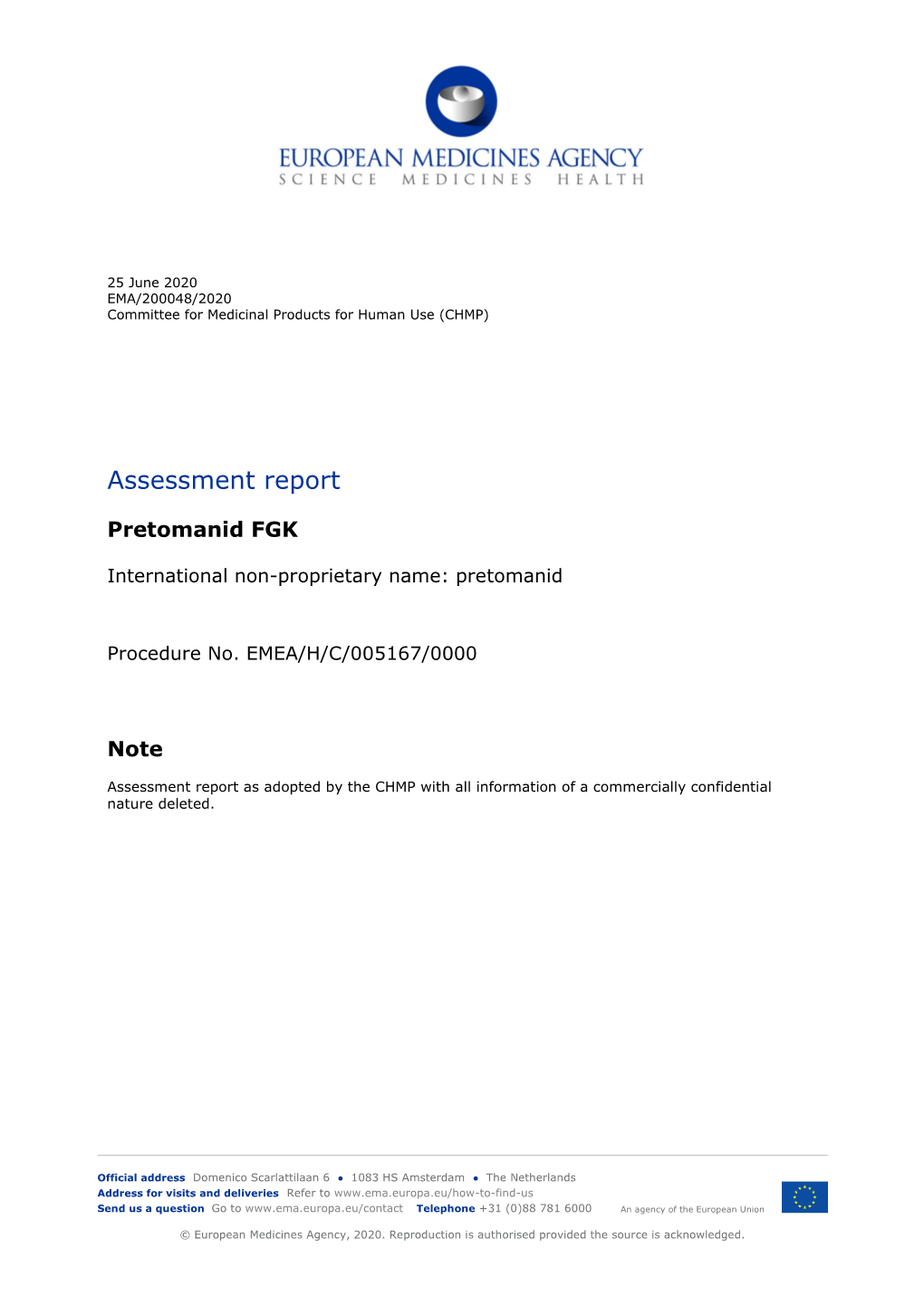 Assessment Report