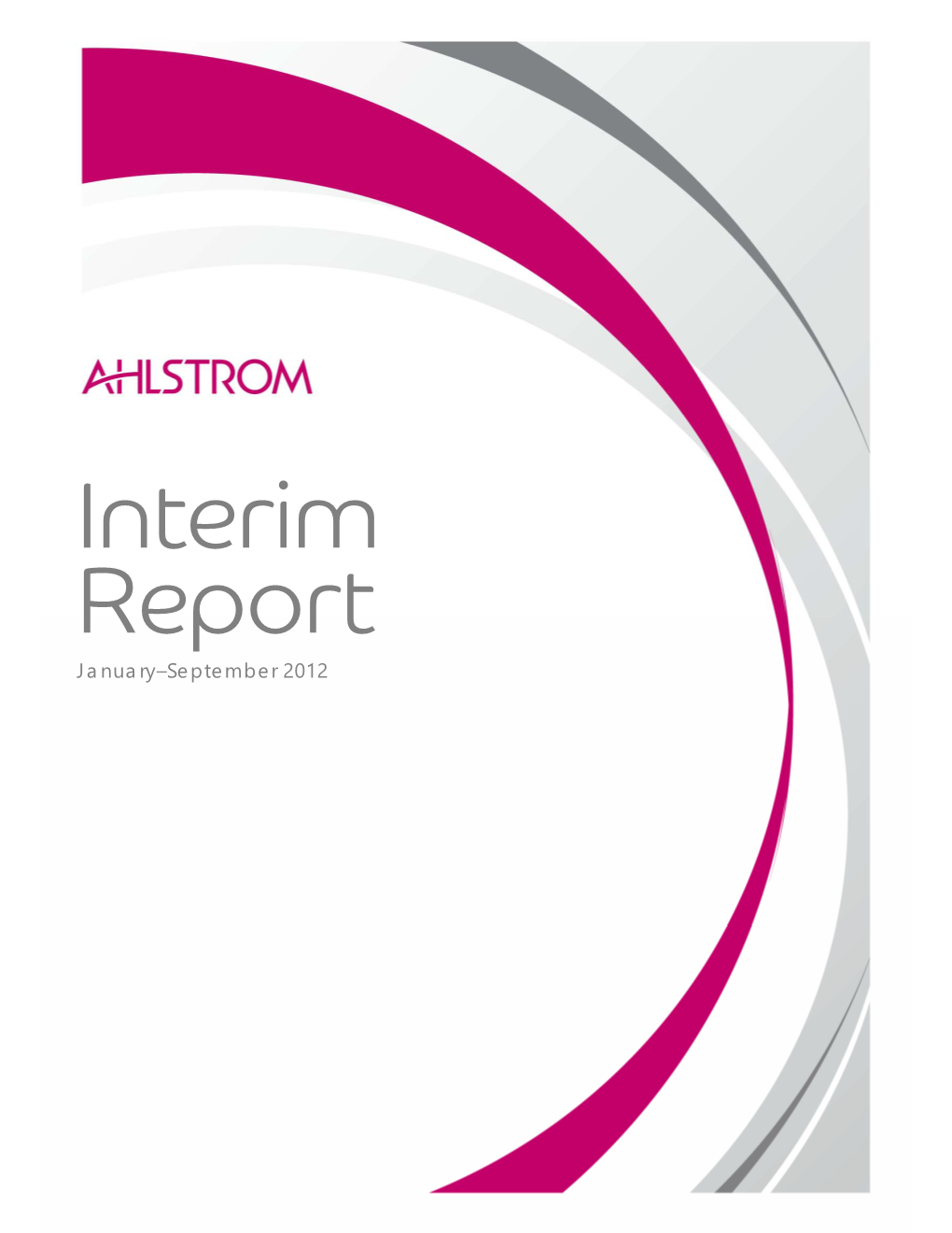 Interim Report Q3