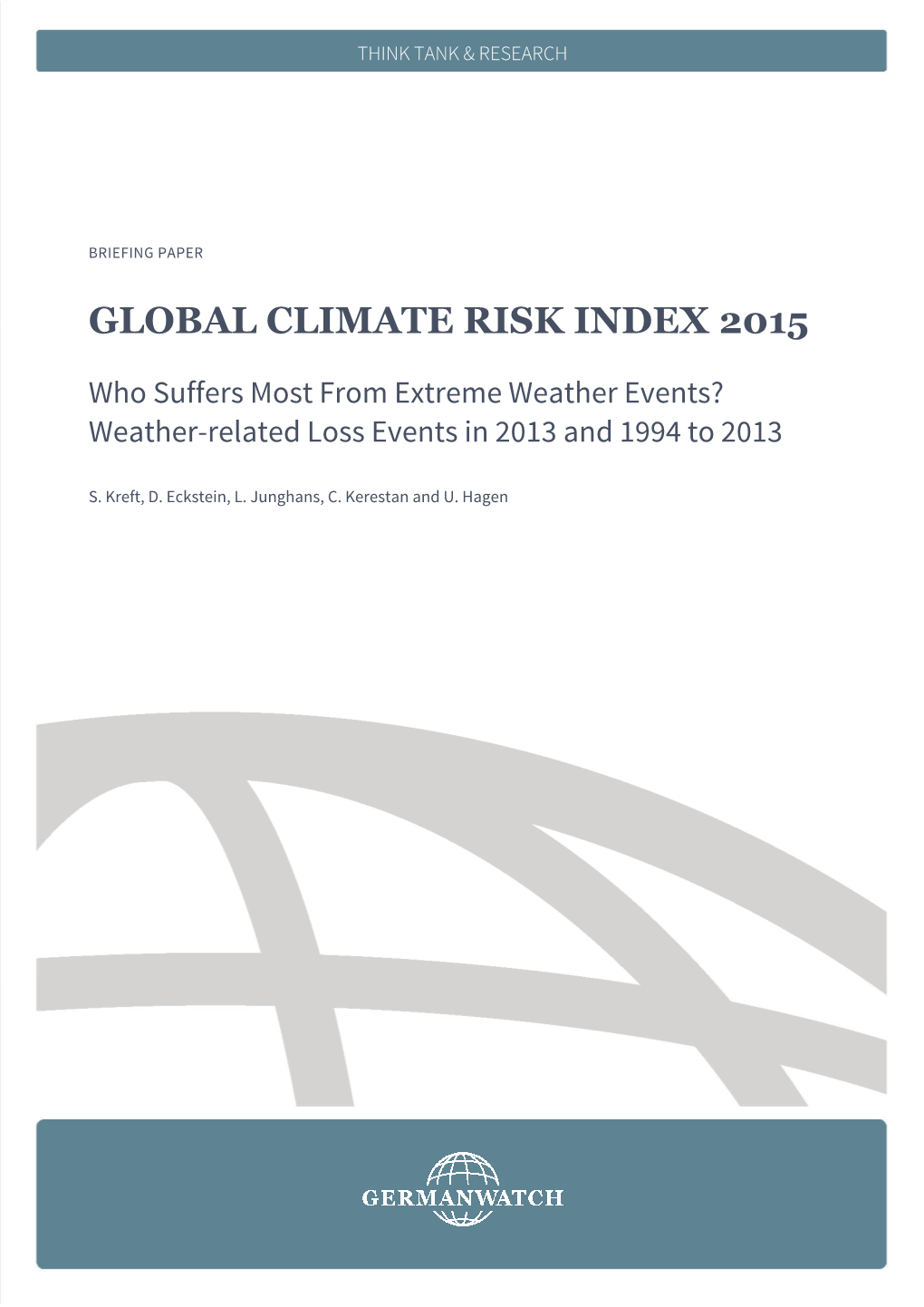 Global Climate Risk Index 2015