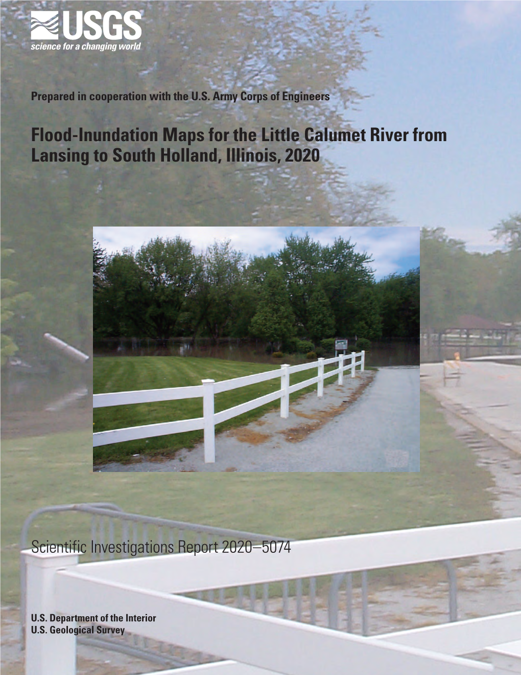 Flood-Inundation Maps for the Little Calumet River from Lansing to South Holland, Illinois, 2020