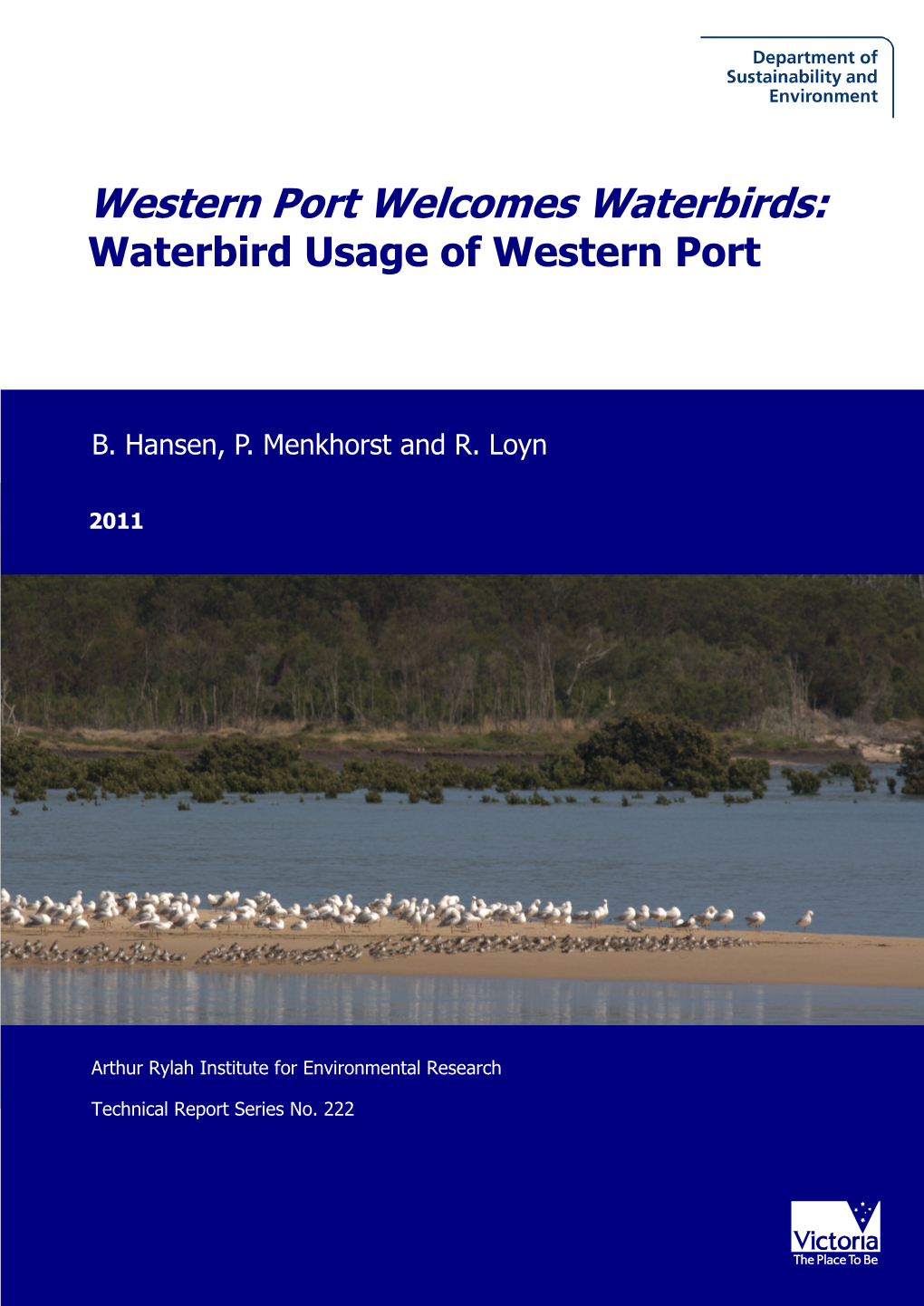 Western Port Welcomes Waterbirds: Waterbird Usage of Western Port