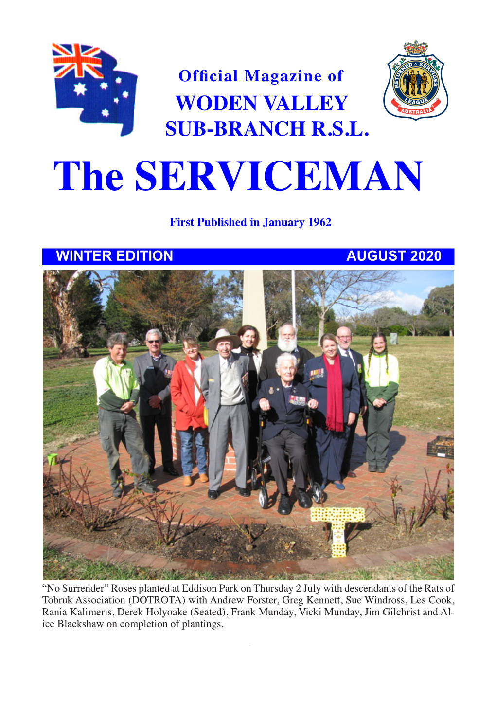 The Serviceman Winter Edition 2020