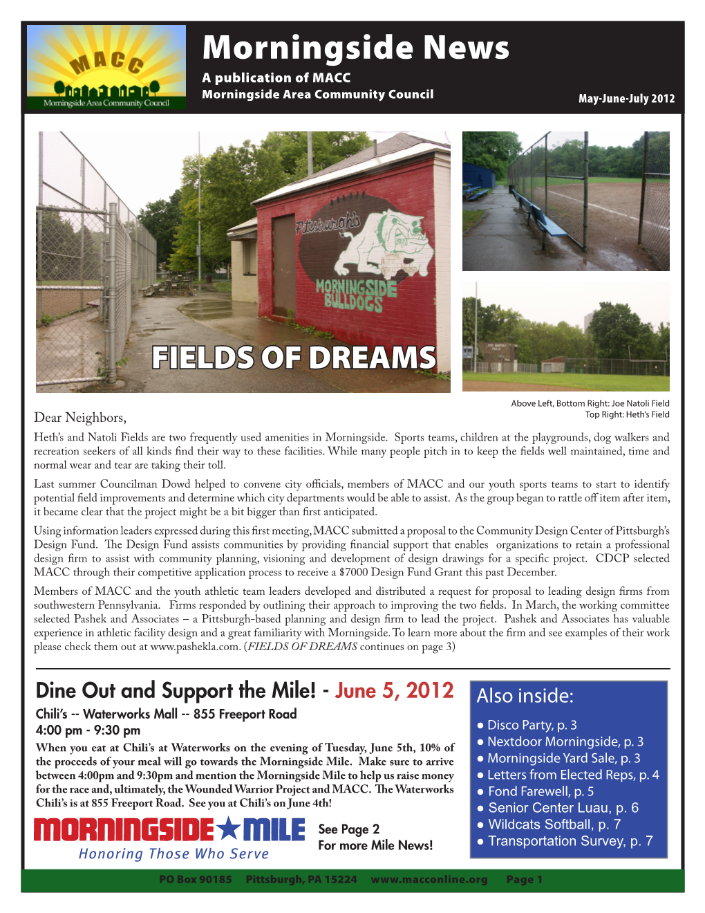 Morningside News May-July 2012