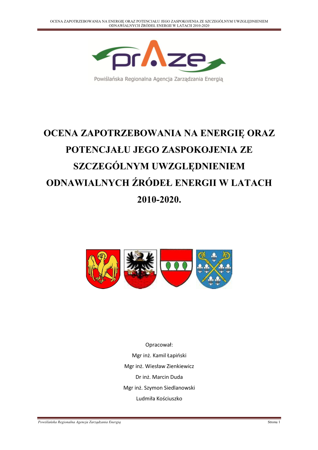 OCENA ZAPOTRZEBOWANIA NA ENERGIE.Pdf