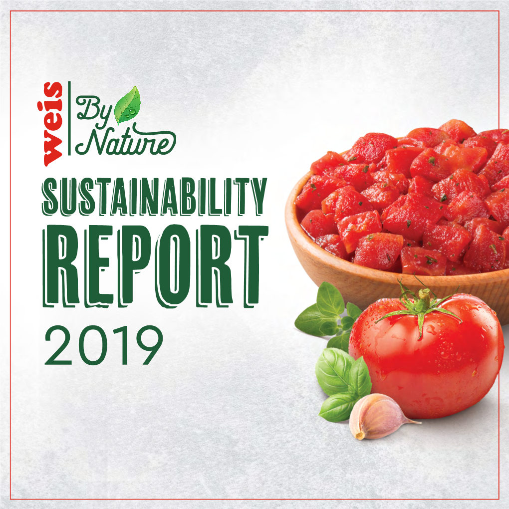 Weis Sustainability Report 2019