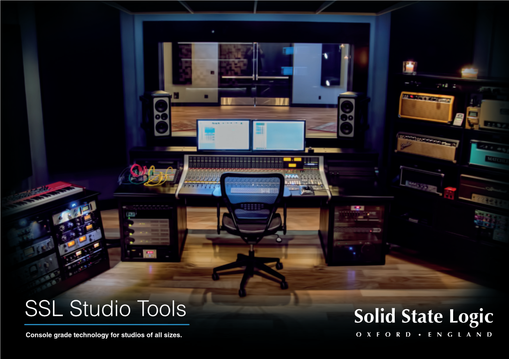 SSL Studio Tools Brochure Download