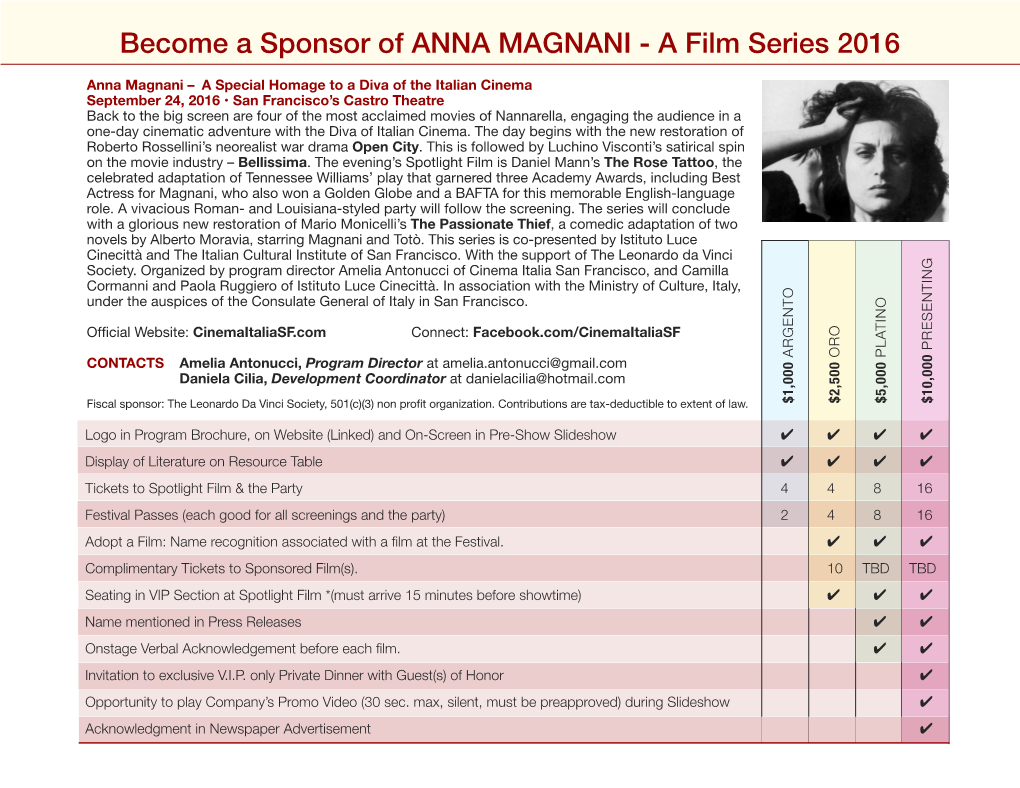 A Film Series 2016