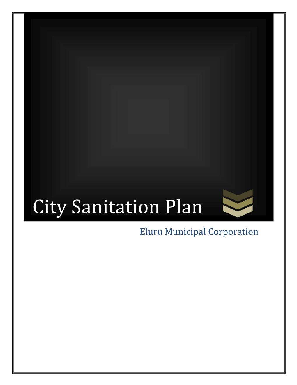 Eluru City Sanitation Plan