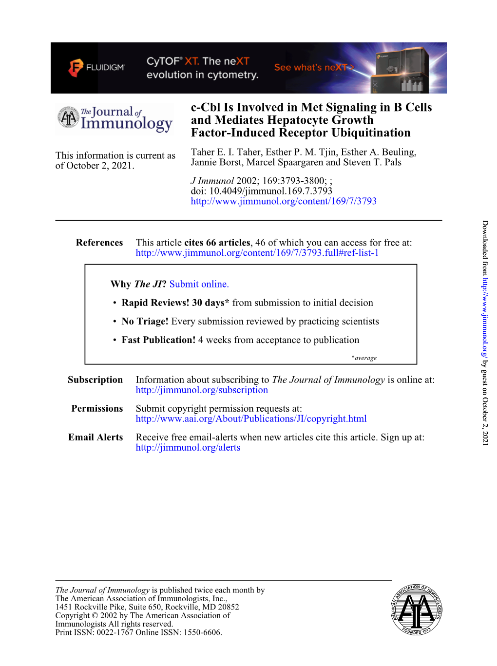 Factor-Induced Receptor Ubiquitination and Mediates