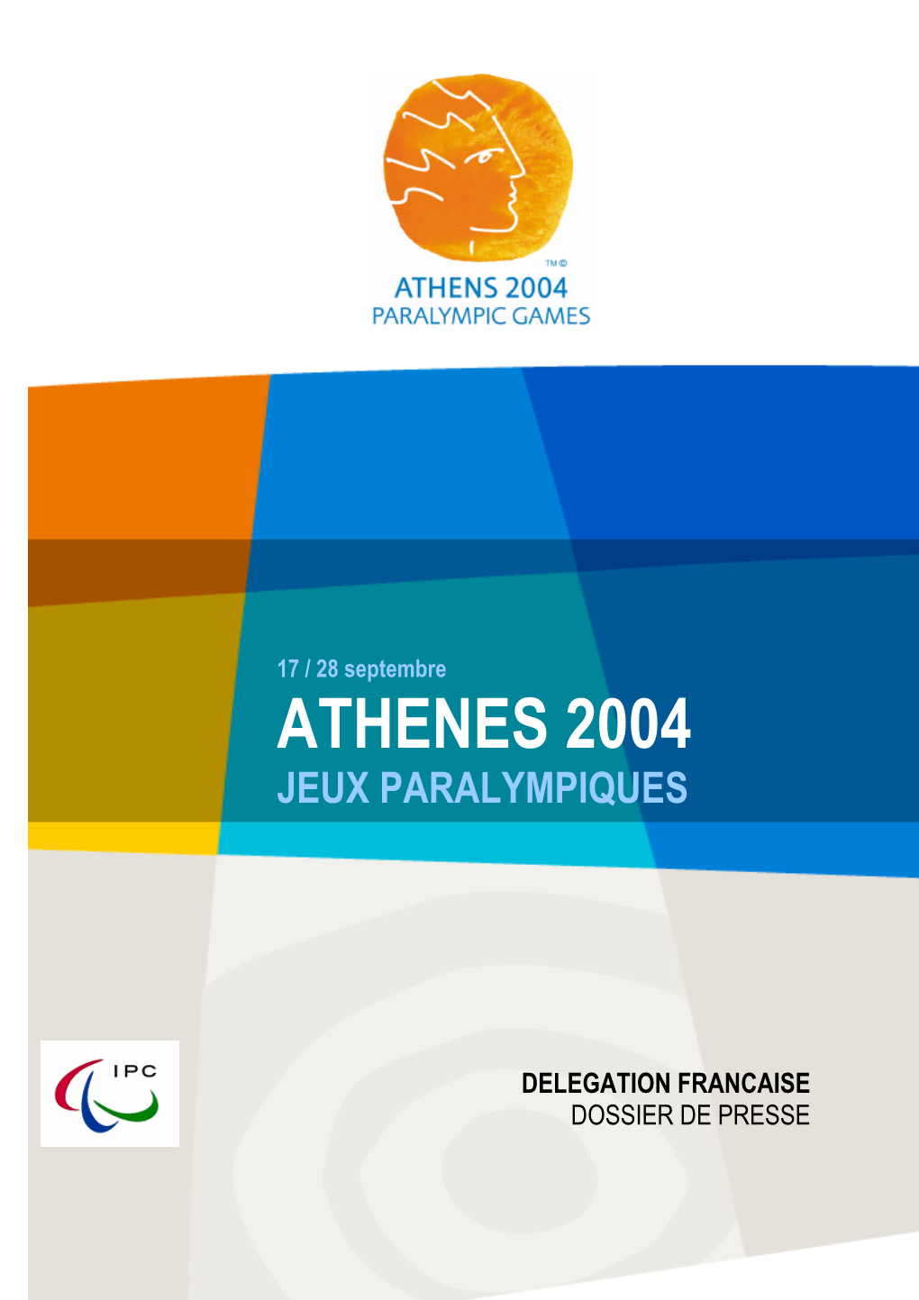 Athenes 2004 Jeux Paralympiques
