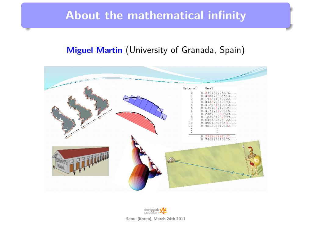 About the Mathematical Infinity