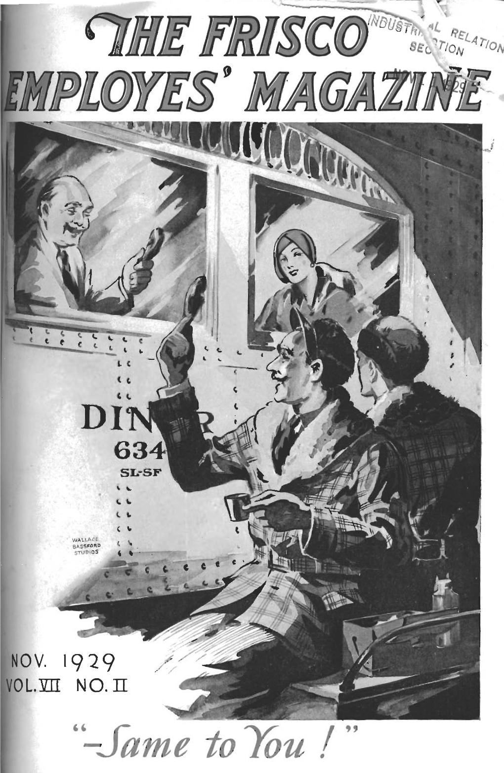 The Frisco Employes' Magazine, November 1929