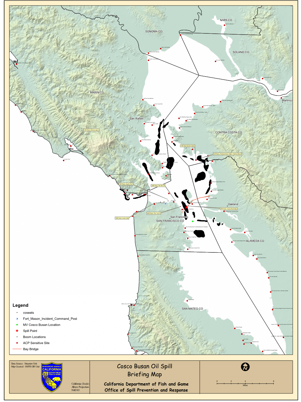 Cosco Busan Oil Spill Briefing