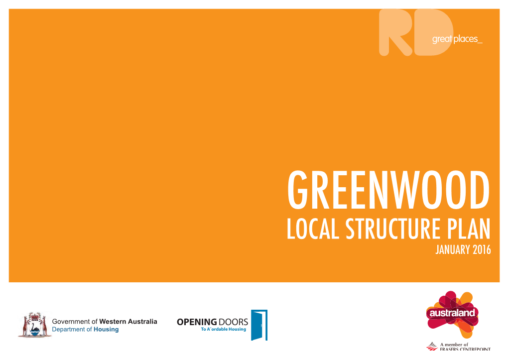 Greenwood Local Structure Plan January 2016