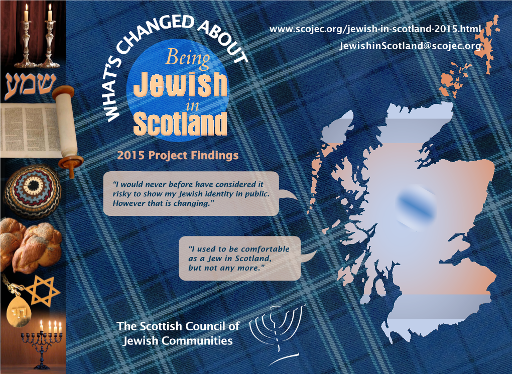 What's Changed About Being Jewish in Scotland