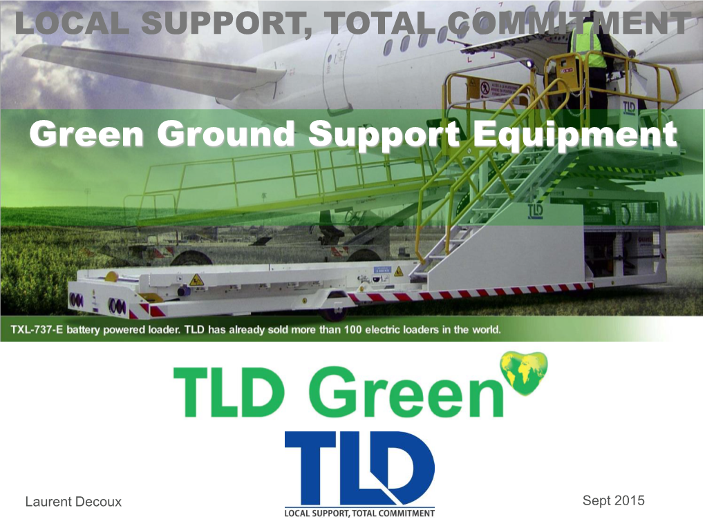 Green Ground Support Equipment