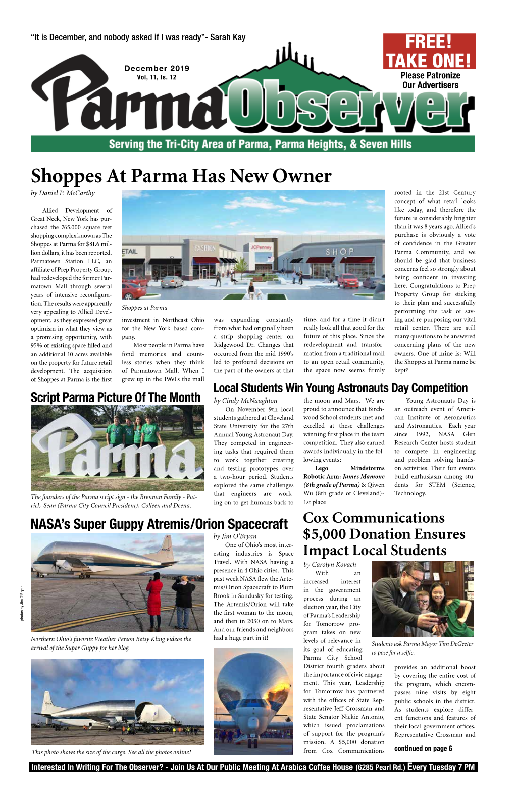 Shoppes at Parma Has New Owner by Daniel P