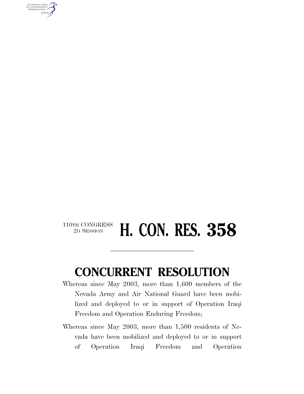 H. Con. Res. 358