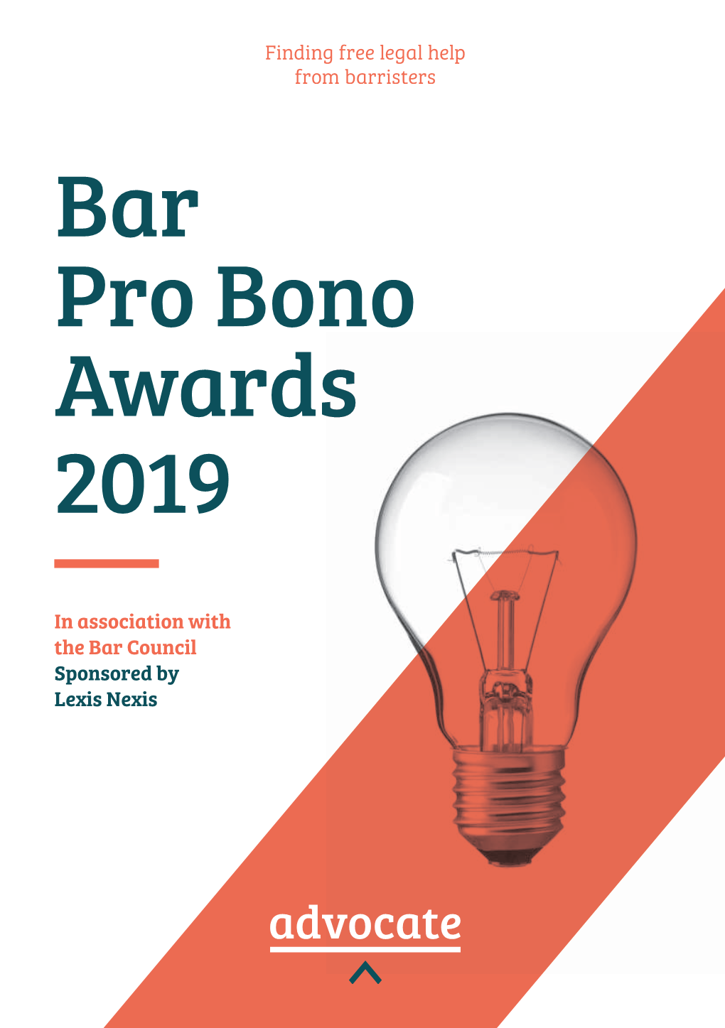 Bar Pro Bono Awards 2019